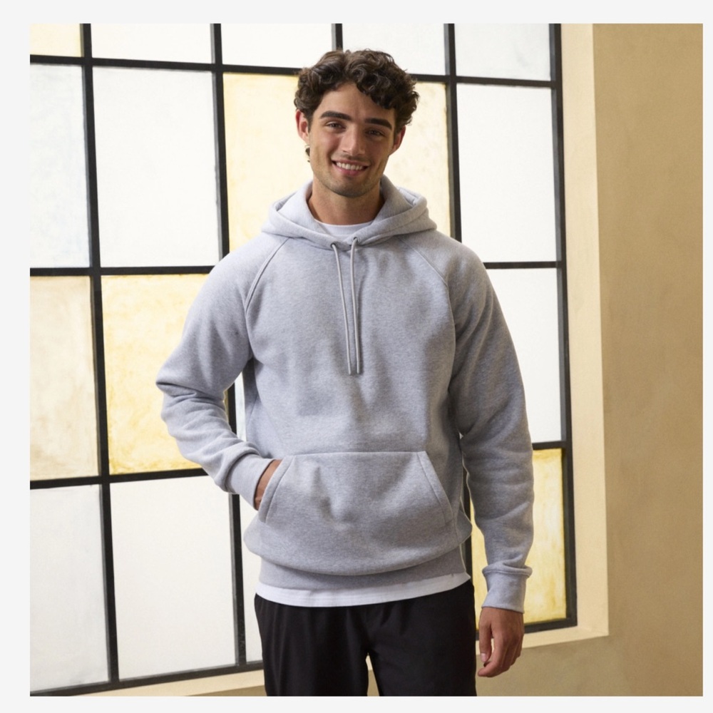 Champs Light Gray Men's Hoodie